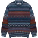 Jackson Intarsia Wool Knit - Multi Colour