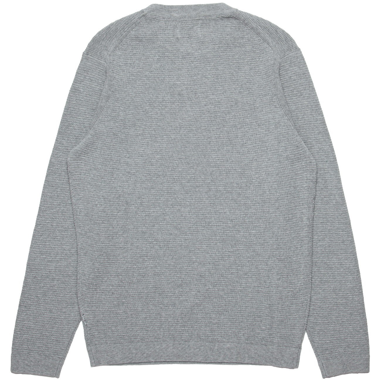 Julian Melange Waffle Knit - Grey