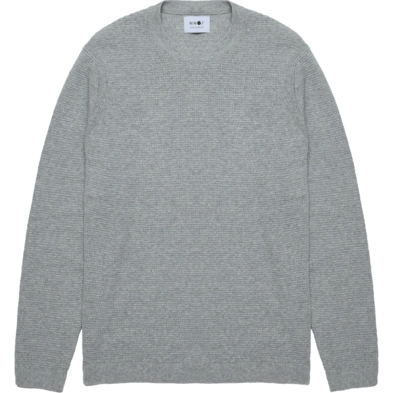 Julian Melange Waffle Knit - Grey