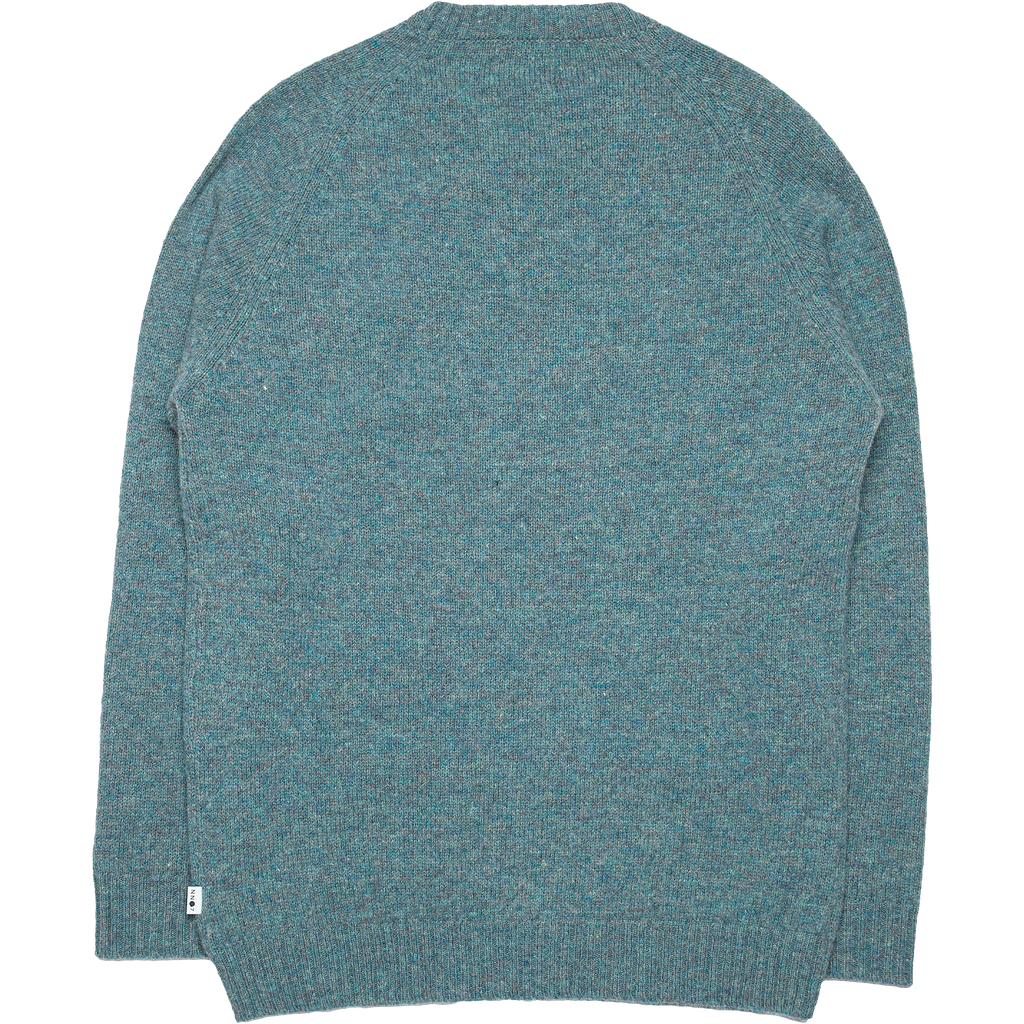 Nathan Wool Sweater - Dusty Green Mouline