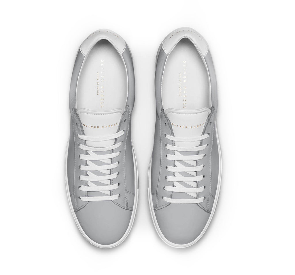 Low 1 Leather Sneaker - Alloy