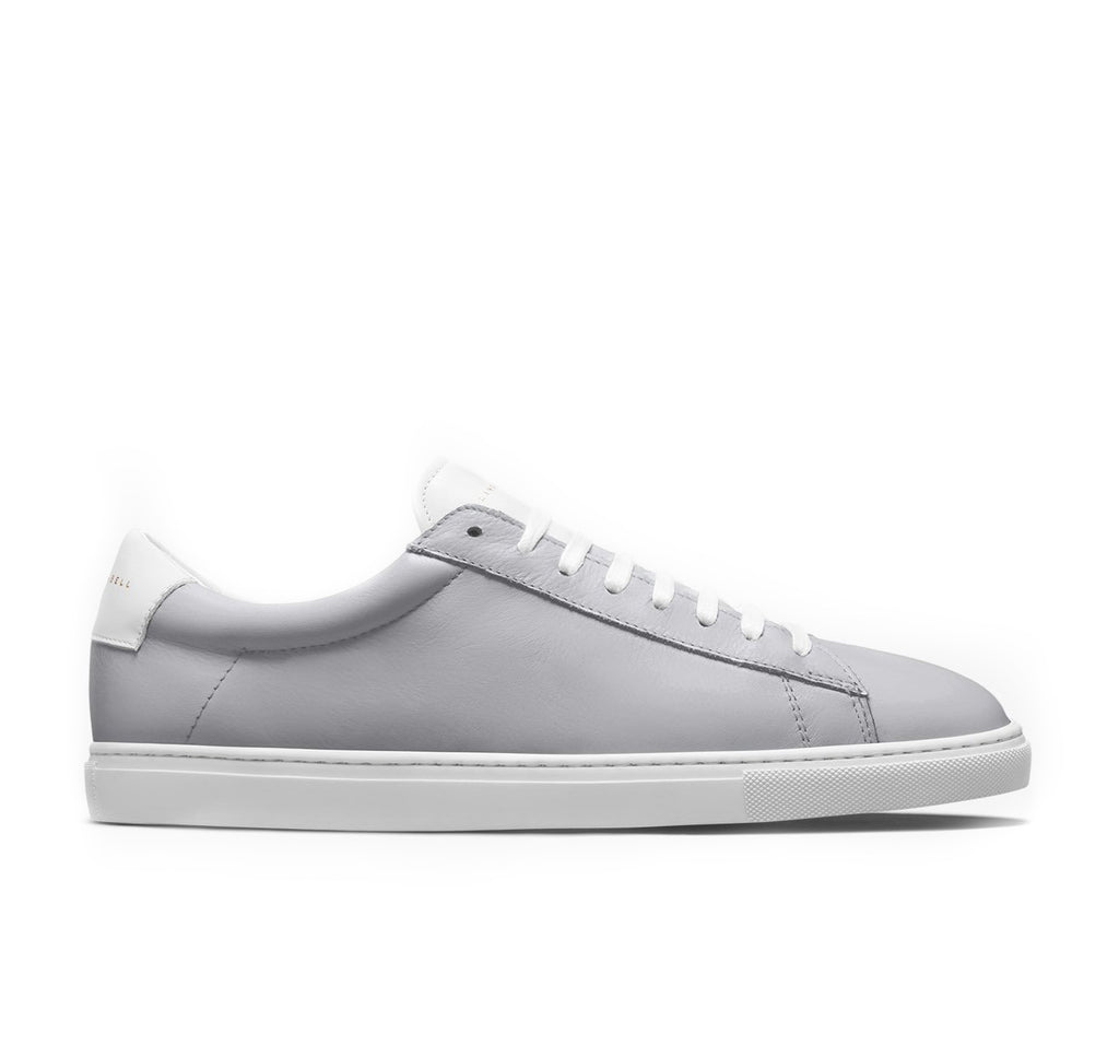 Oliver Cabell | Low 1 Leather Sneaker - Alloy | Park & Province