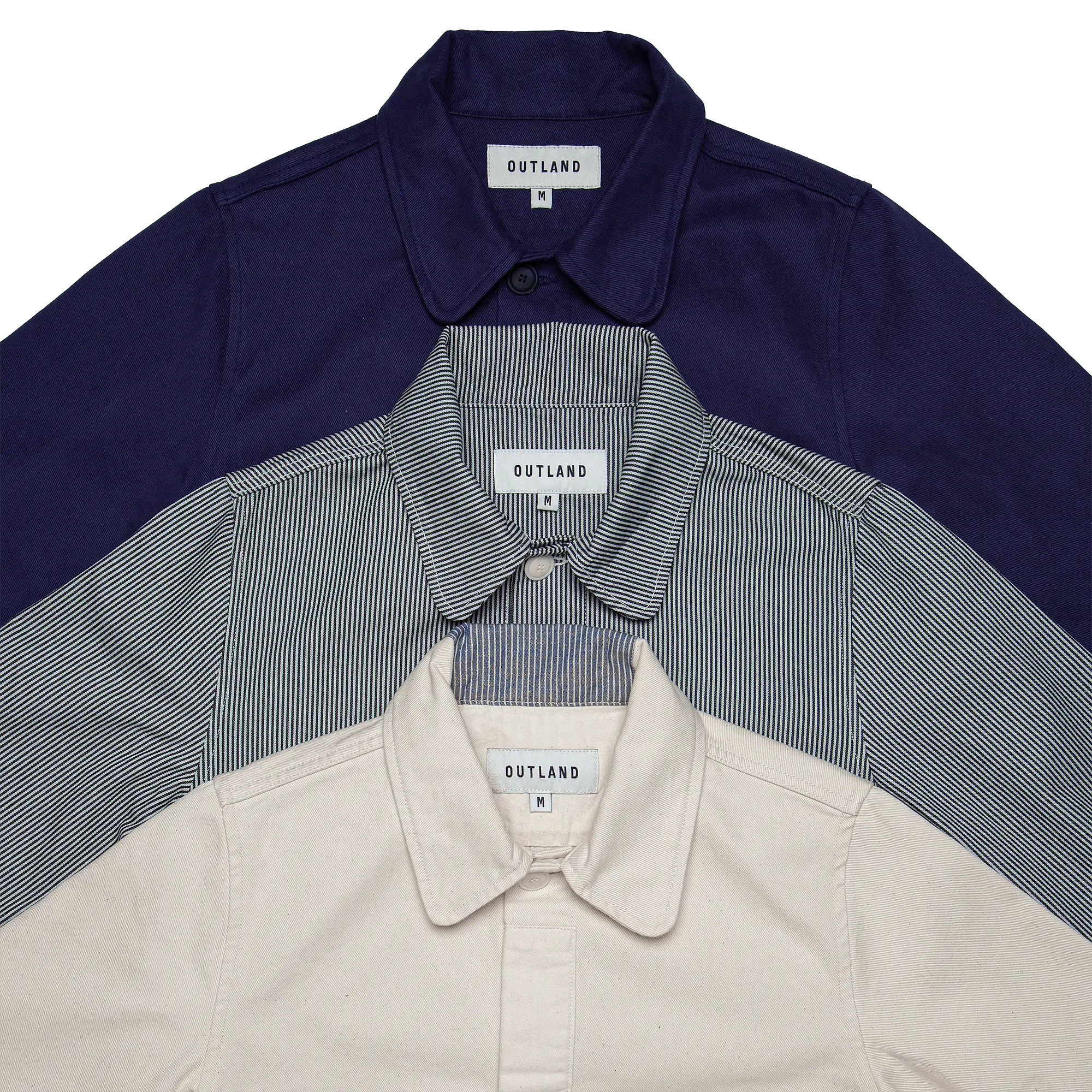 Aubrac Twill Chore Jacket - Ink French Blue