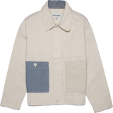 Aubrac Patchwork Chore Jacket - Off White