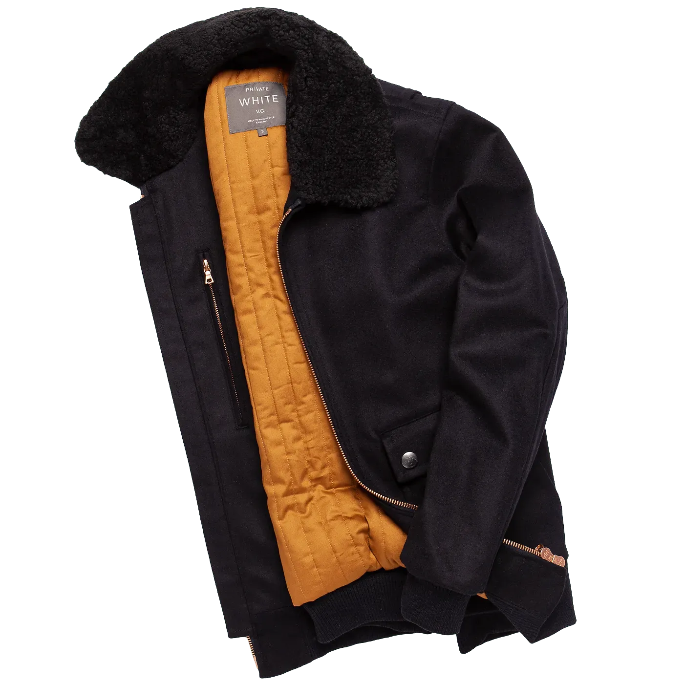 The Flight Jacket - Navy