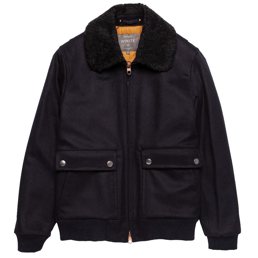 Private white 2025 vc bomber jacket