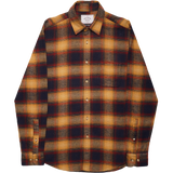 Hill Flannel - Yellow / Navy Check