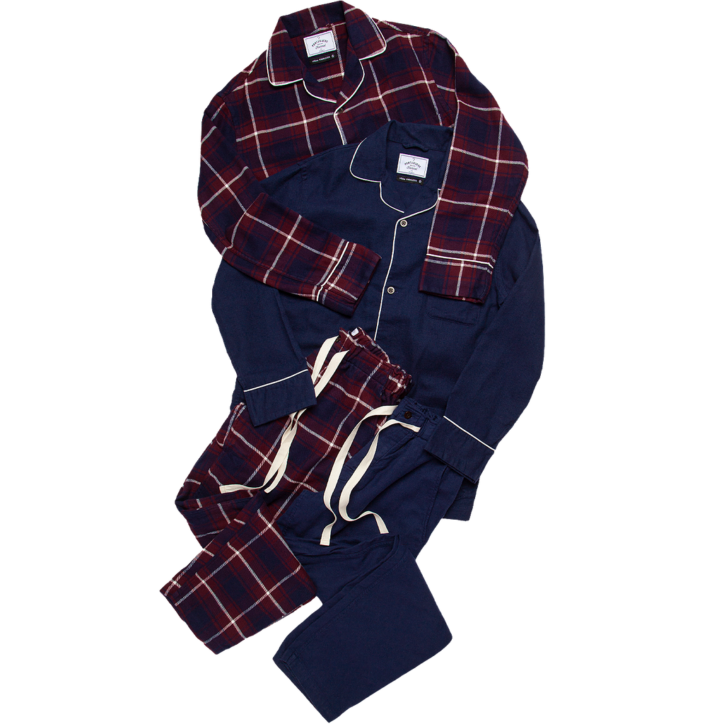 Pajama Flannel Trouser - Navy