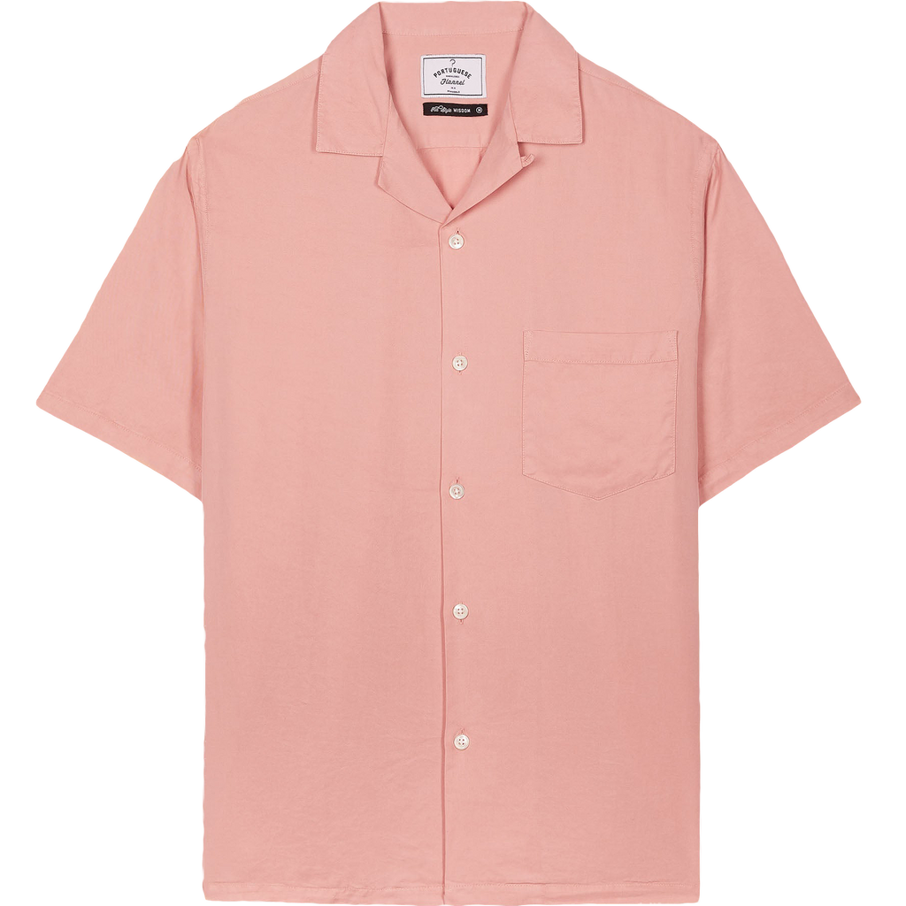 Dogtown Camp Collar Shirt - Rose Pink