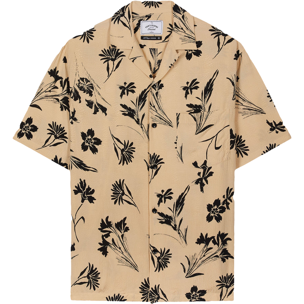 Decalk Camp Collar Shirt - Floral