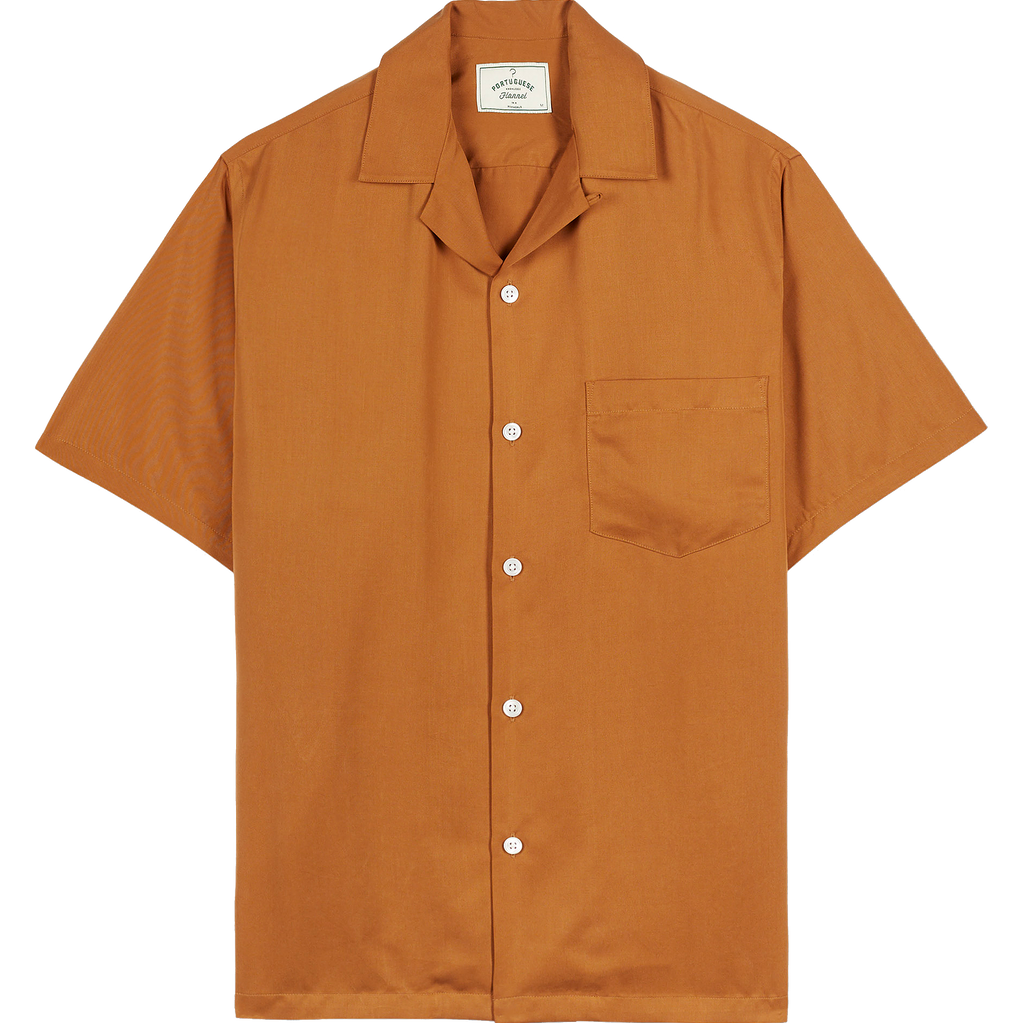 Dogtown Camp Collar Shirt - Cinnamon