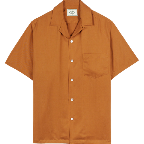 Dogtown Camp Collar Shirt - Cinnamon