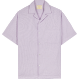 Pique Camp Collar Shirt - Lavanda