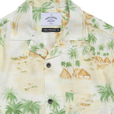 Polinésia Spread Collar - Palm Print