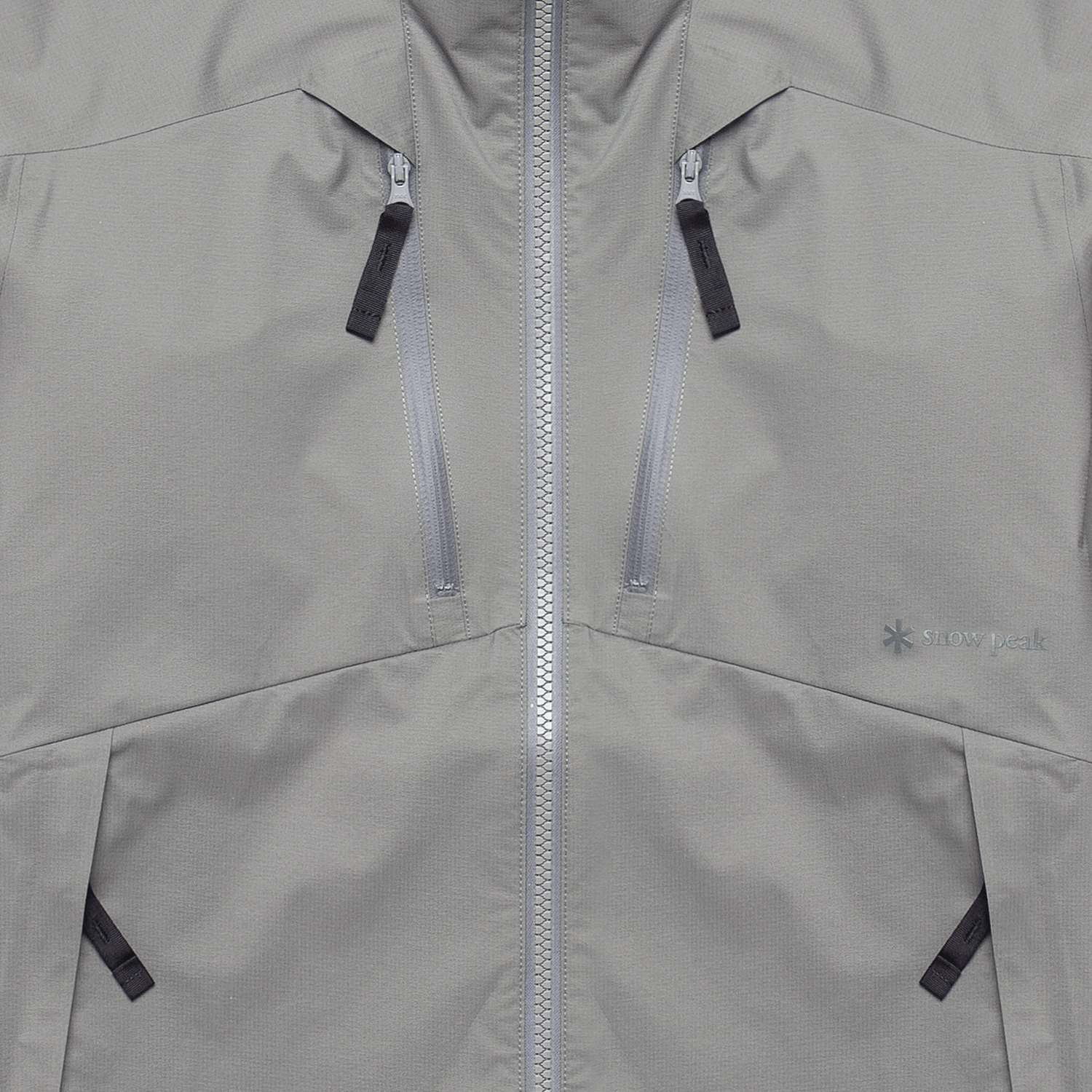 2.5 layer Waterproof Rain Jacket - Grey Khaki