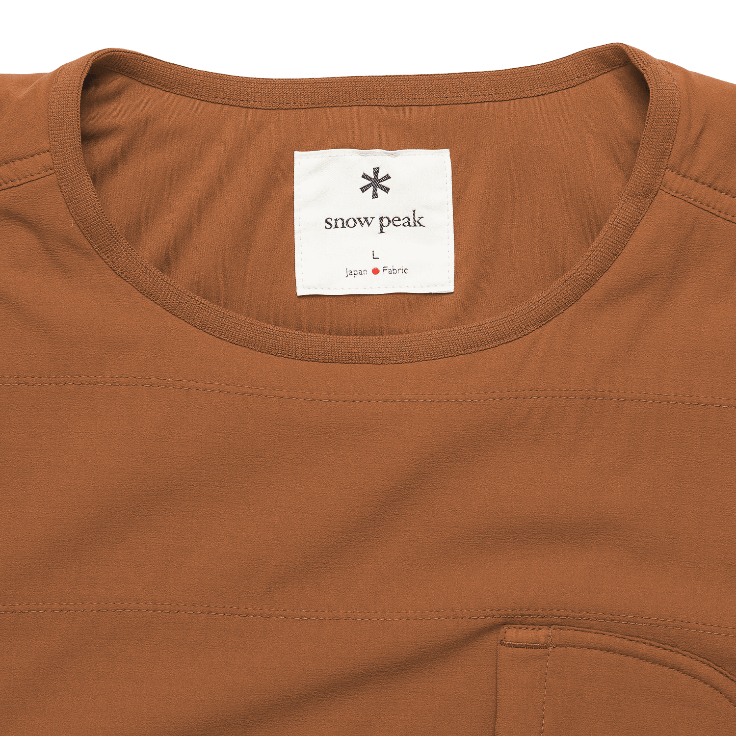 Flexible Insulated Pullover - Burnt Orange