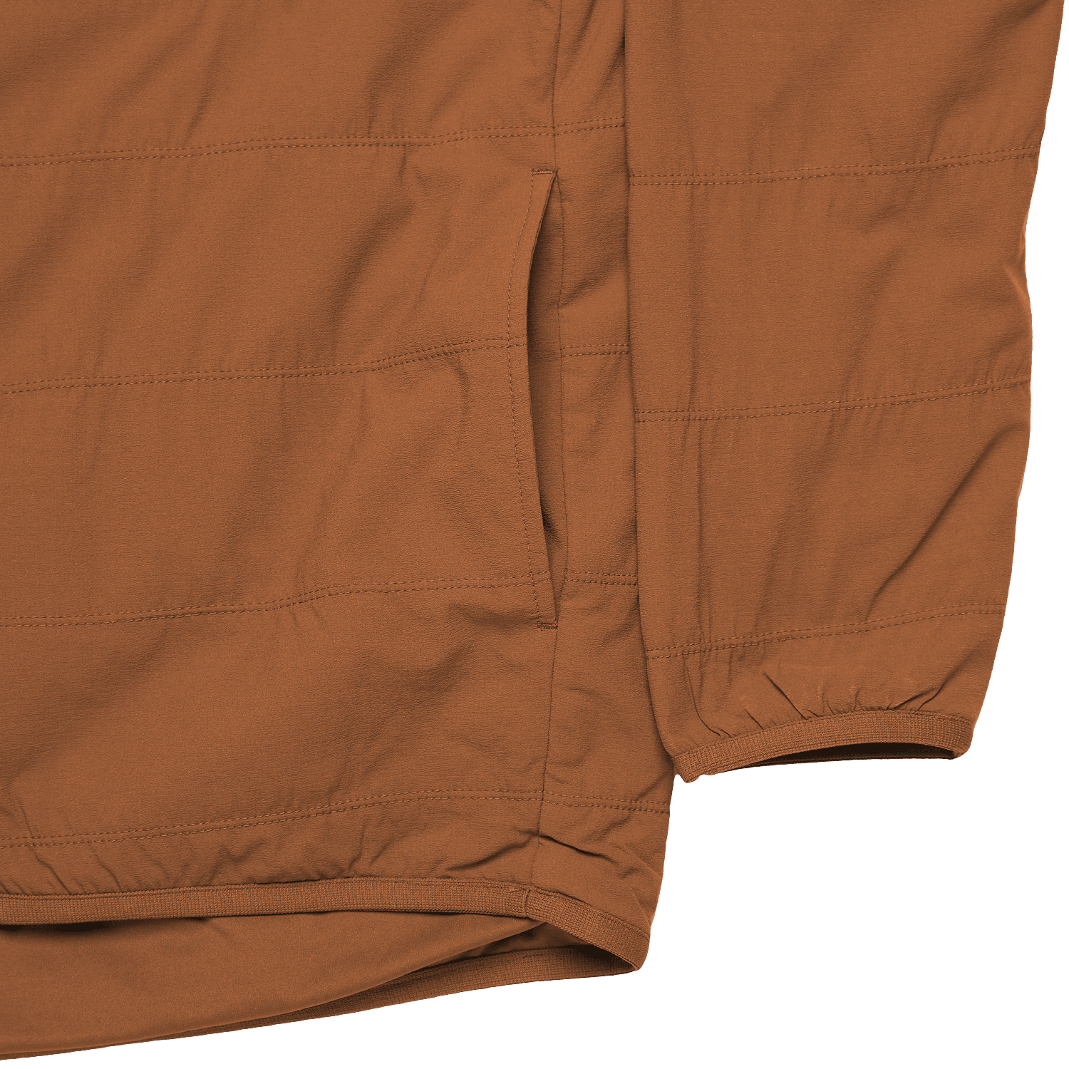 Flexible Insulated Pullover - Burnt Orange