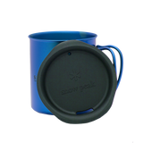 Titanium Single Wall Cup - 450ml Anodized Blue