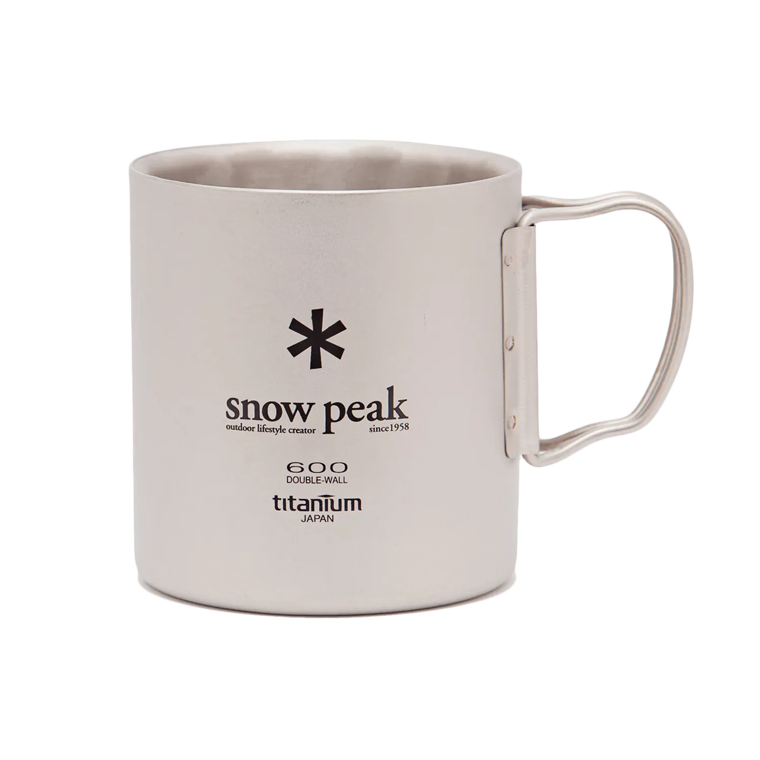 Titanium Double Wall Insulated Cup - 600ml Silver