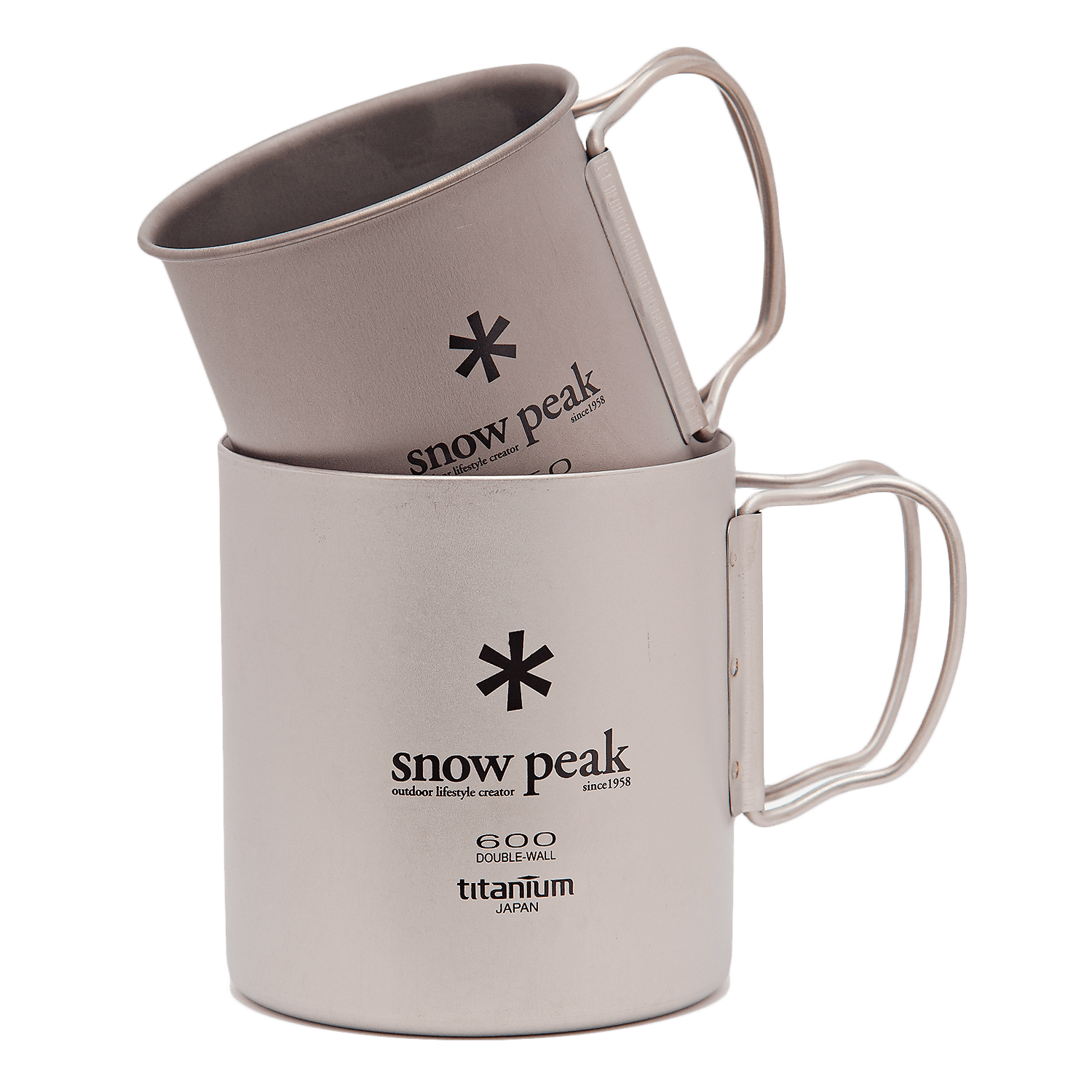 Titanium Double Wall Insulated Cup - 600ml Silver