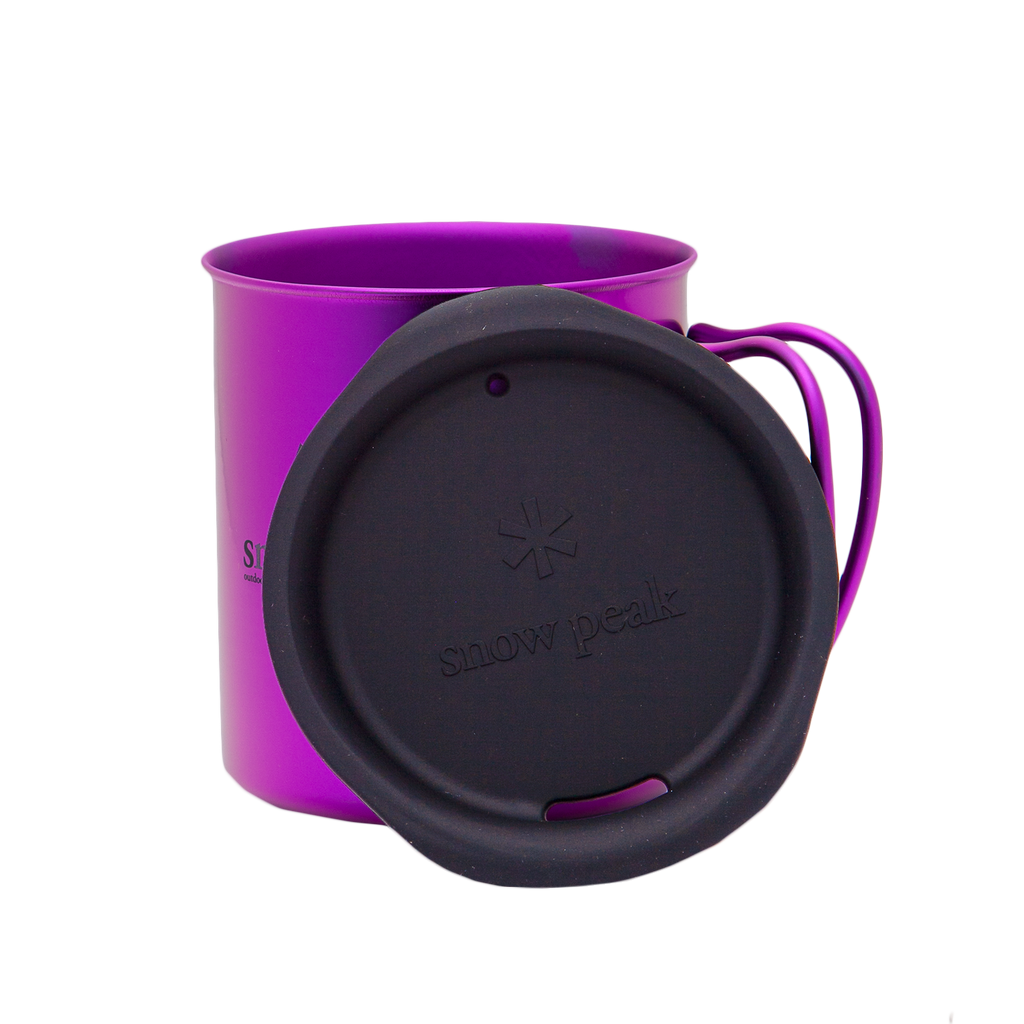 Titanium Single Wall Cup - 450ml Anodized Purple