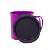 Titanium Single Wall Cup - 450ml Anodized Purple