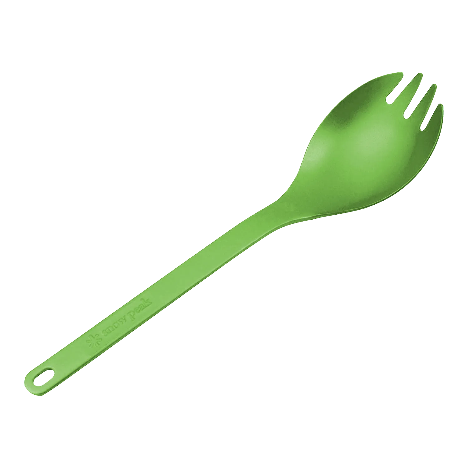 Titanium Spork - Green Anodized