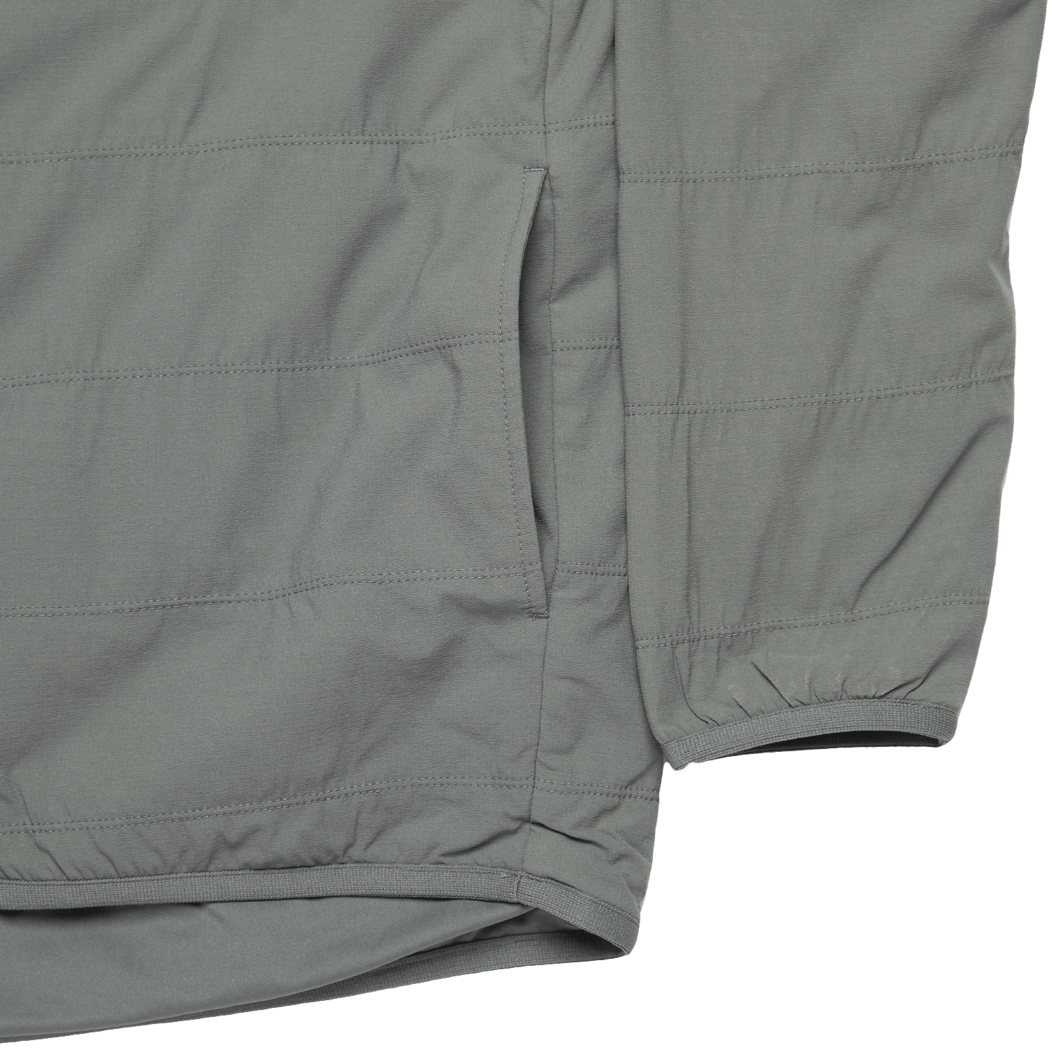 Flexible Insulated Pullover - Grey Khaki