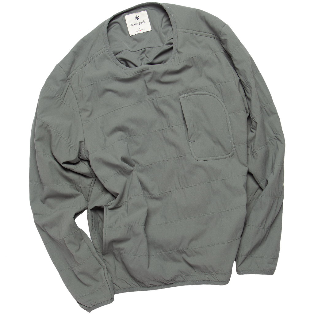 Flexible Insulated Pullover - Grey Khaki