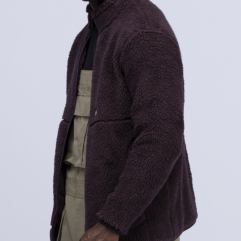 Wool Fleece Jacket - Purple