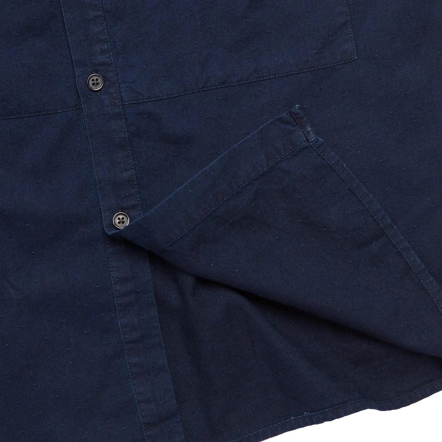 Mark Deep Pocket Shirt - Indigo Dash