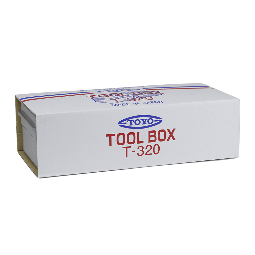 T-320 Flat Top Tool Box - Black