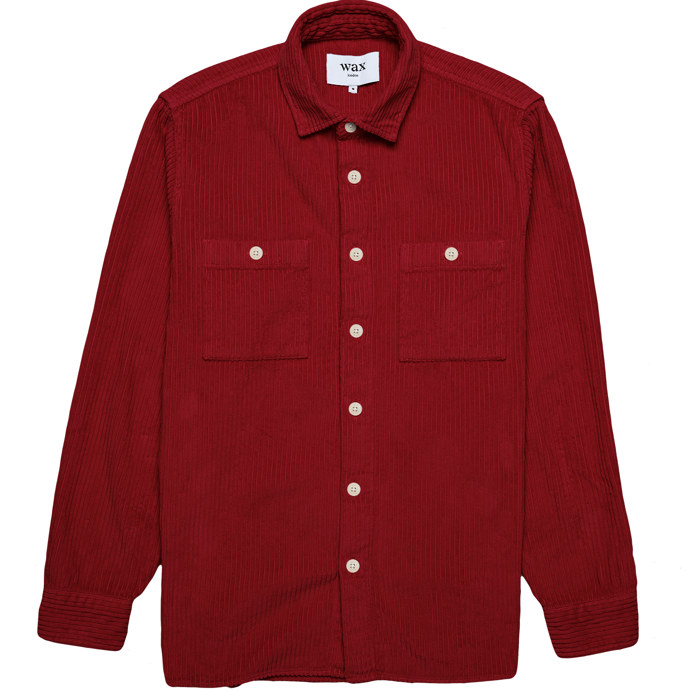 Whiting Jumbo Corduroy Shirt - Burgundy