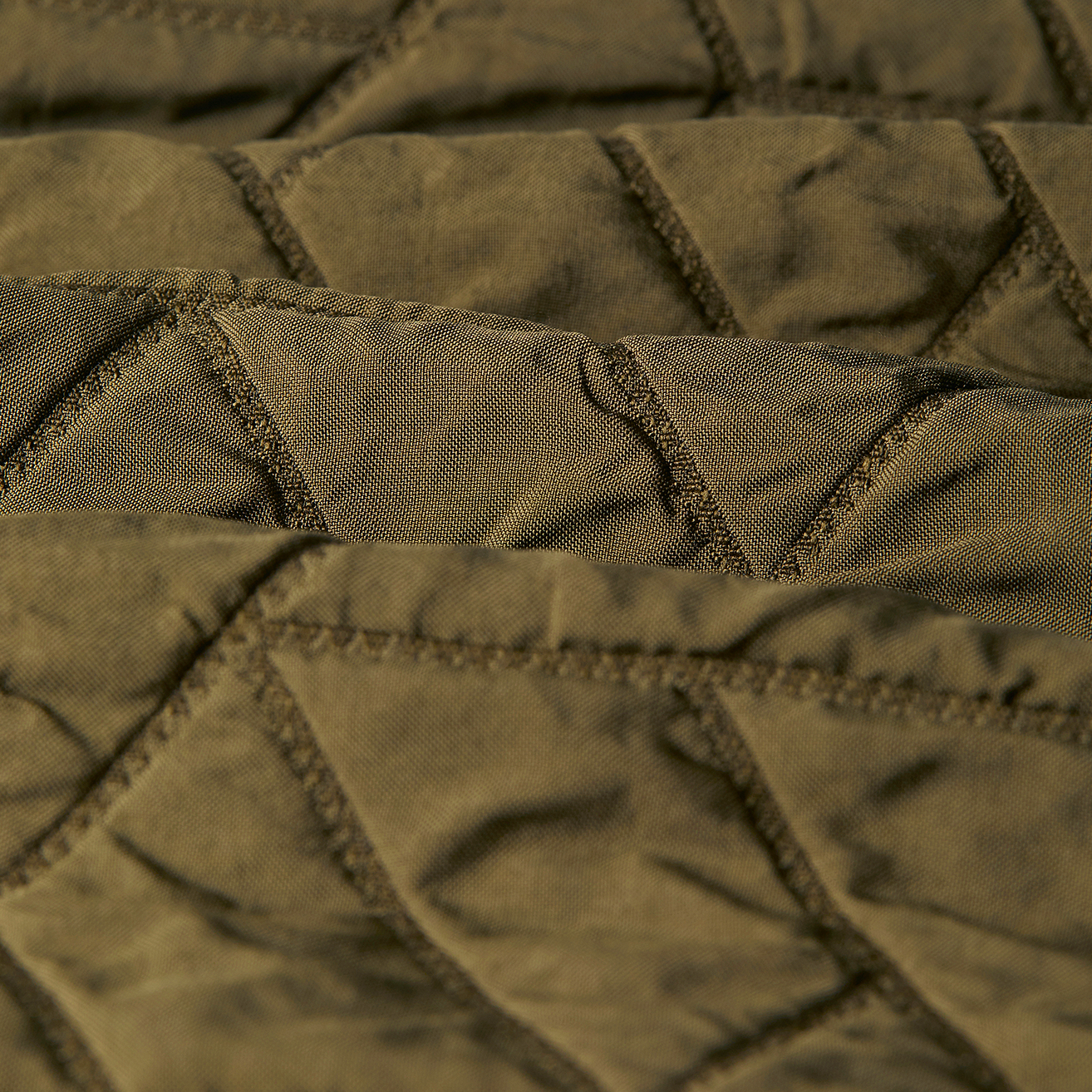 Timb Quilted Gilet - Khaki