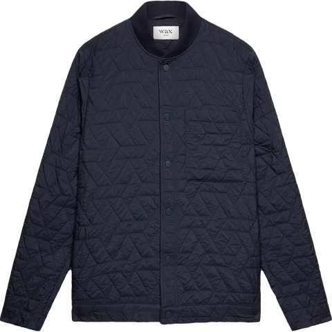 Sung Quilted Jacket - Navy
