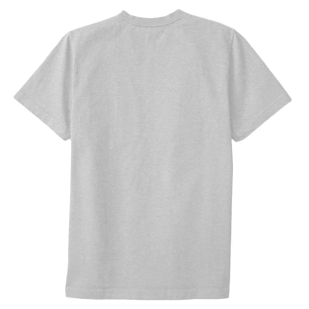 8 OZ Bison Pocket Tee - Grey