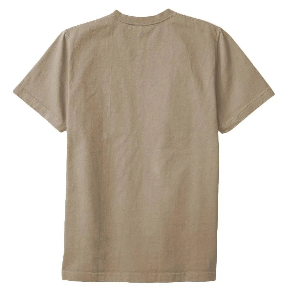 8 OZ Bison Pocket Tee - Oyster Sand