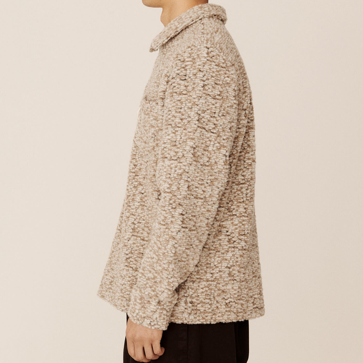 Sugden Sweatshirt - Beige Marl