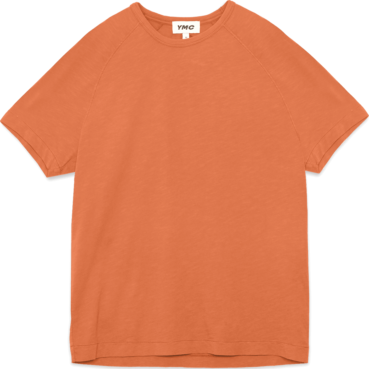 Television Raglan Slub Tee - Orange