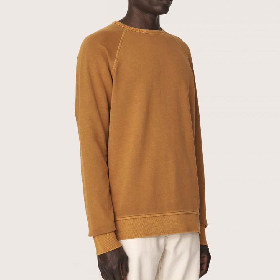 Schrank Raglan Crewneck Sweater - Yellow