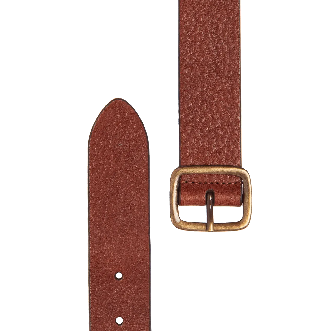 Heritage Leather Belt - Brown