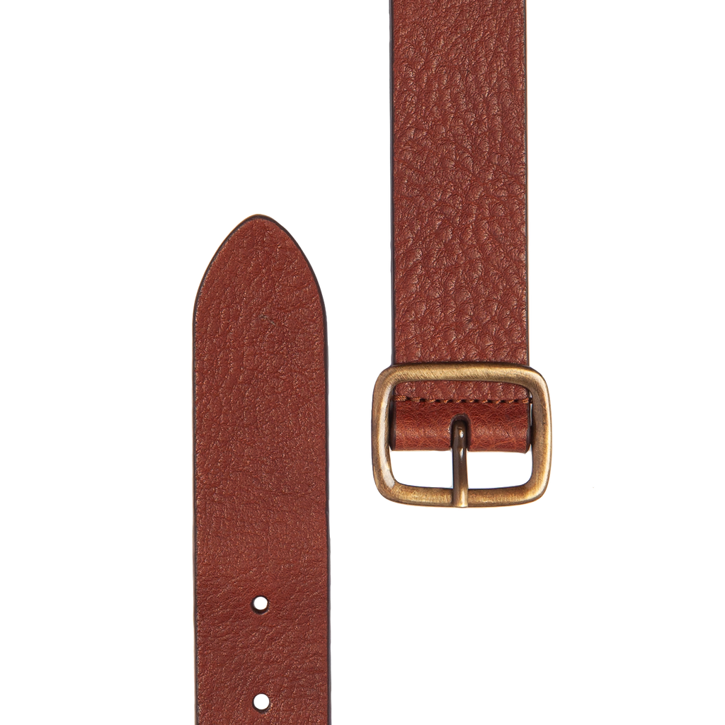 Anderson's | Dark Brown Calf Leather 35mm Western Belt