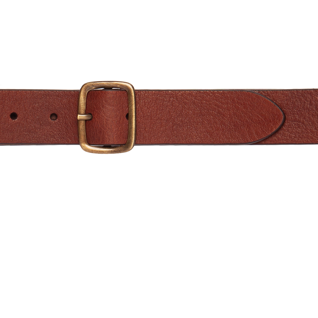 Heritage Leather Belt - Brown