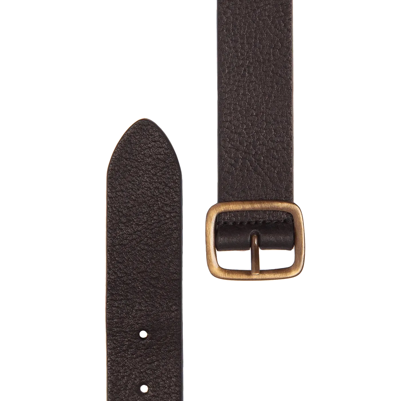 Heritage Leather Belt - Black
