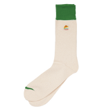 Embroidered Crew Sock - Pizza