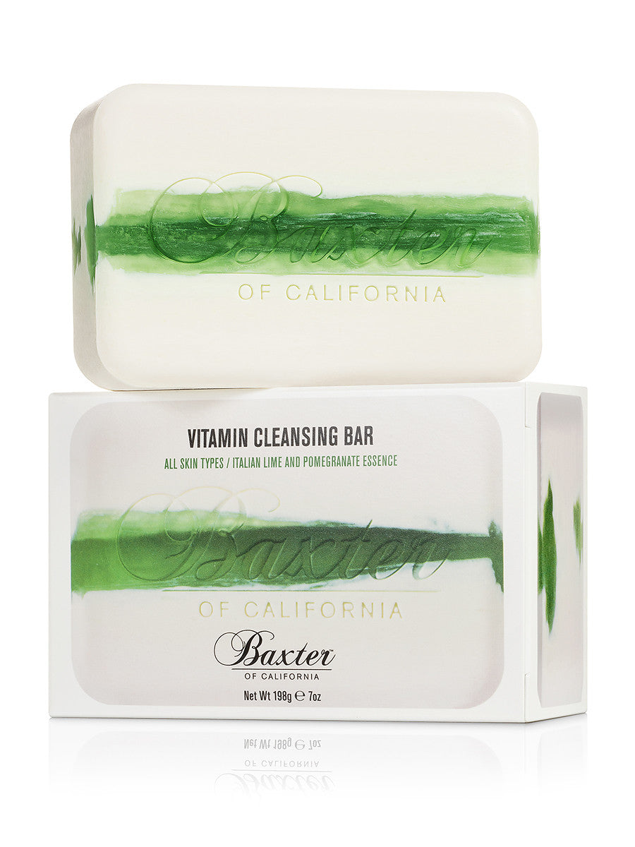 Vitamin Cleansing Soap Bar - Italian Lime / Pomegranate