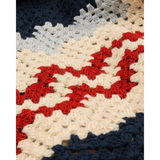 Handknit Grandpa Crochet Cardigan