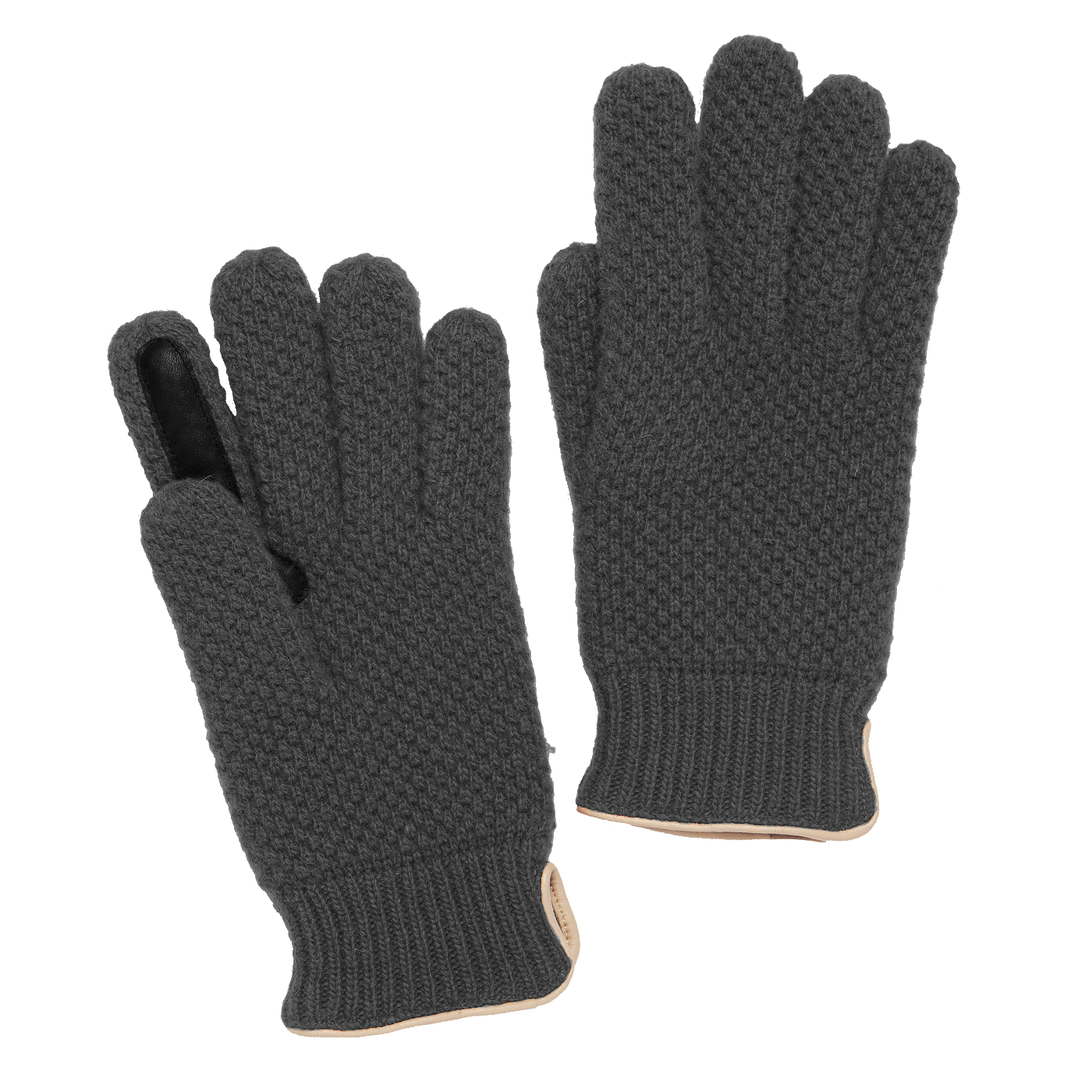 Knitted City Glove - Grey