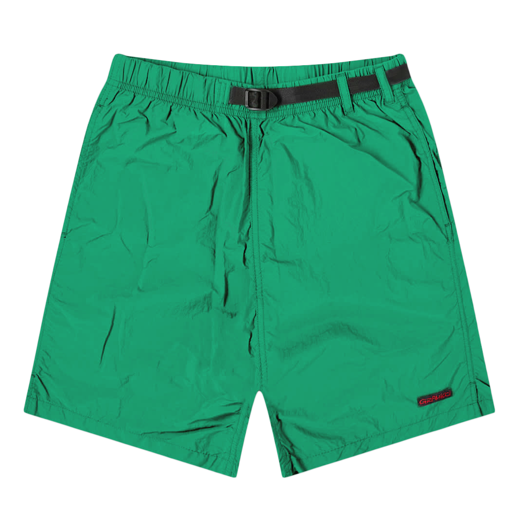 Shell Packable Shorts - Kelly Green