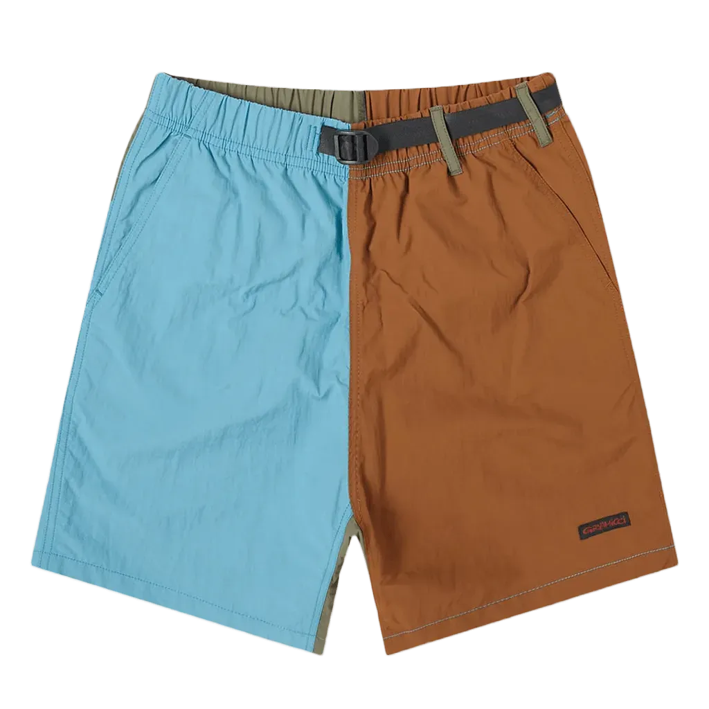 Shell Packable Shorts - Aqua / Mocha